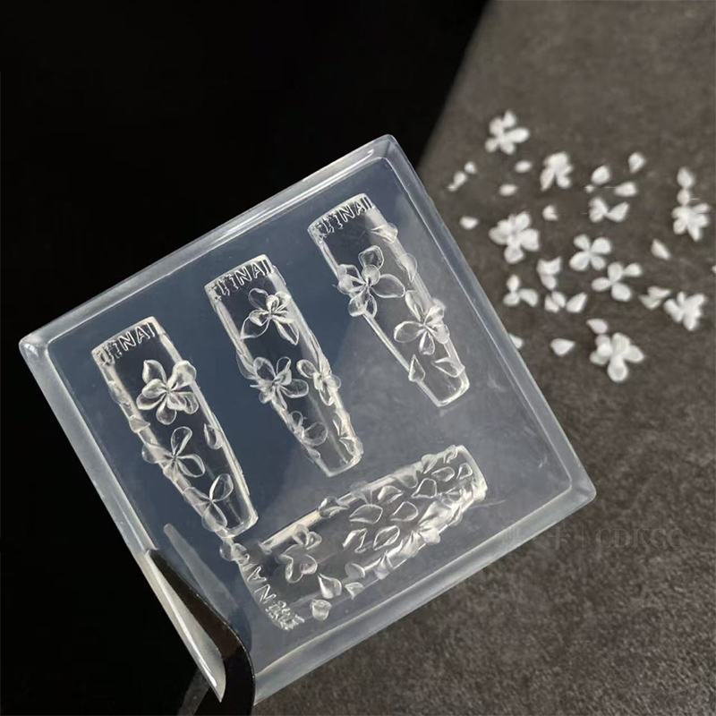 Resin Art Templates Free - 1 szt. Forma 3D do paznokci