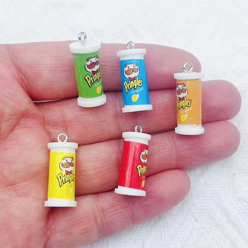 Resin Art Store - 10 szt. Symulacja 3D Wiaderko Frytki