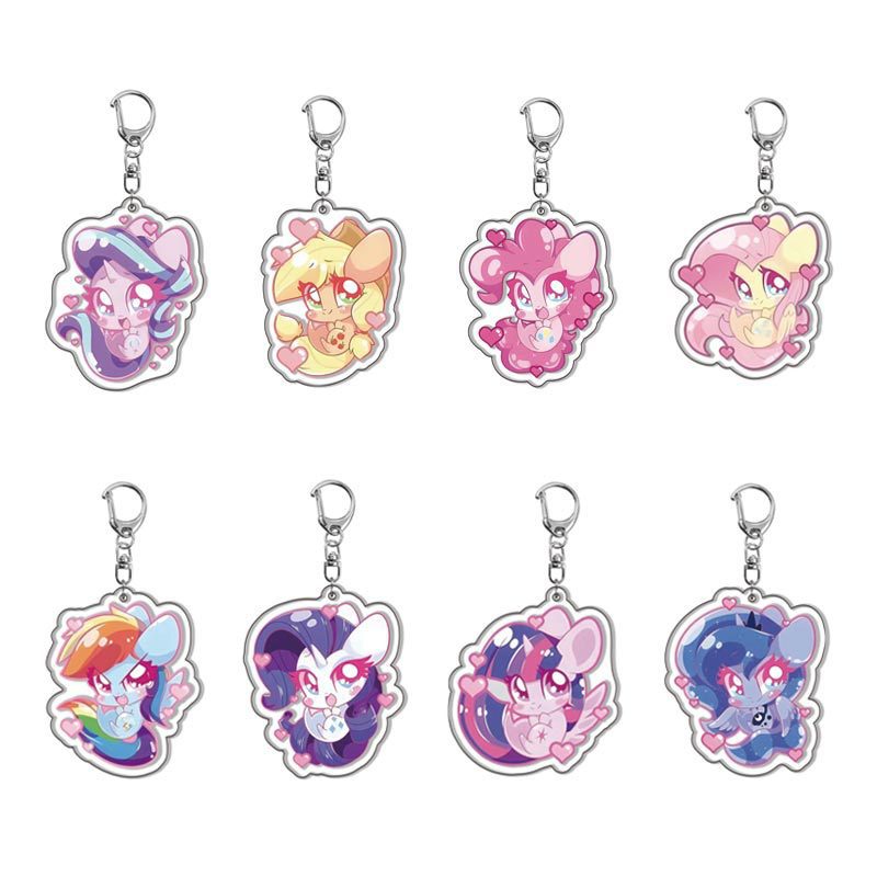 Resin Art Store - Breloczek Akrylowy My Little Pony Anime,