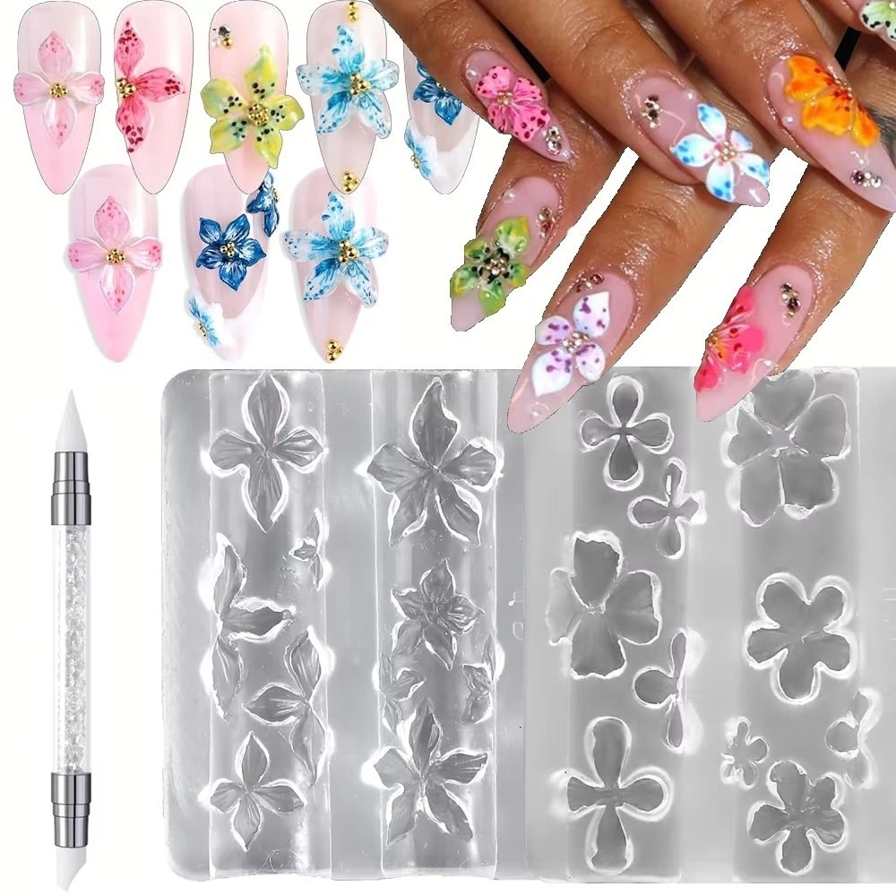 Resin Art Templates Free - Nowy zestaw 3 szt. szablonów 3D