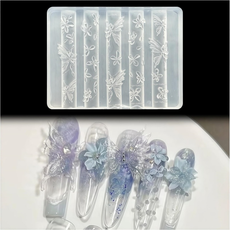 Resin Art Templates Free - Formy do paznokci żelowych 3D w