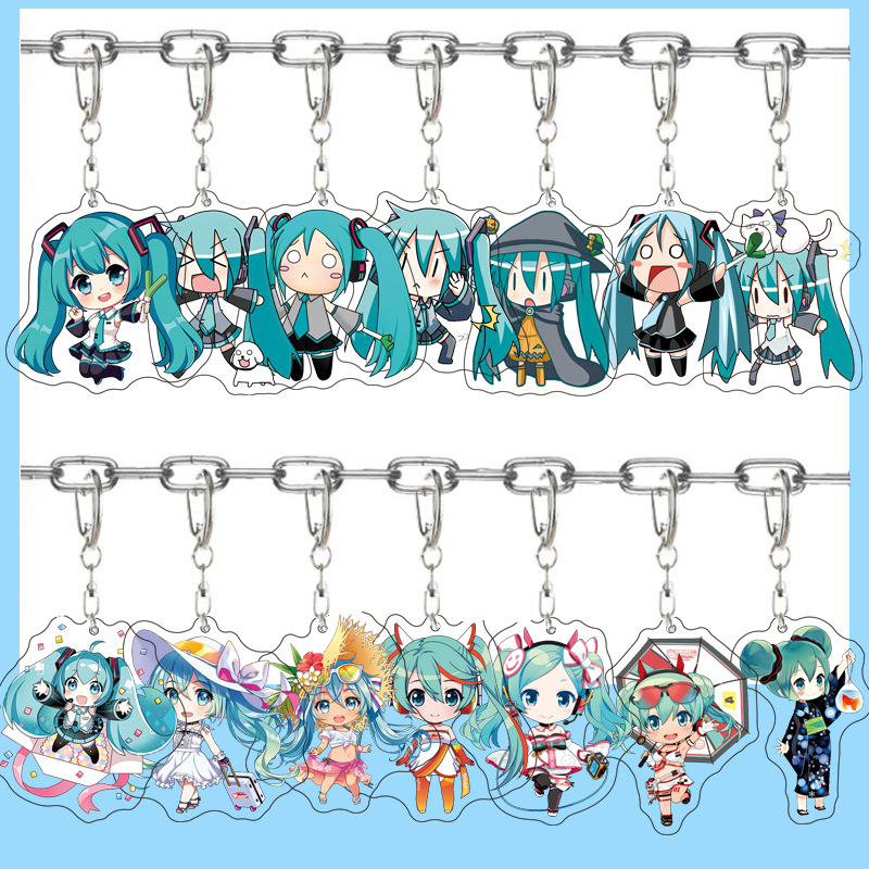 Resin Art Store - Figurka akrylowa Hatsune Miku Anime, uroczy