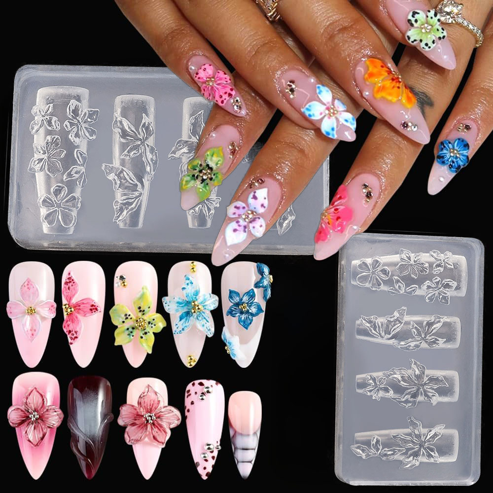 Forma do paznokci 3D kwiaty DI – Resin Art Templates Free recenzja i cena