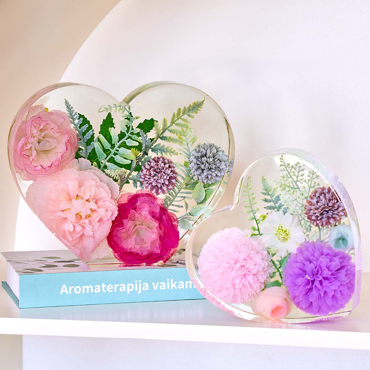 Duża silikonowa forma do odlew – Resin Art Heart recenzja i cena