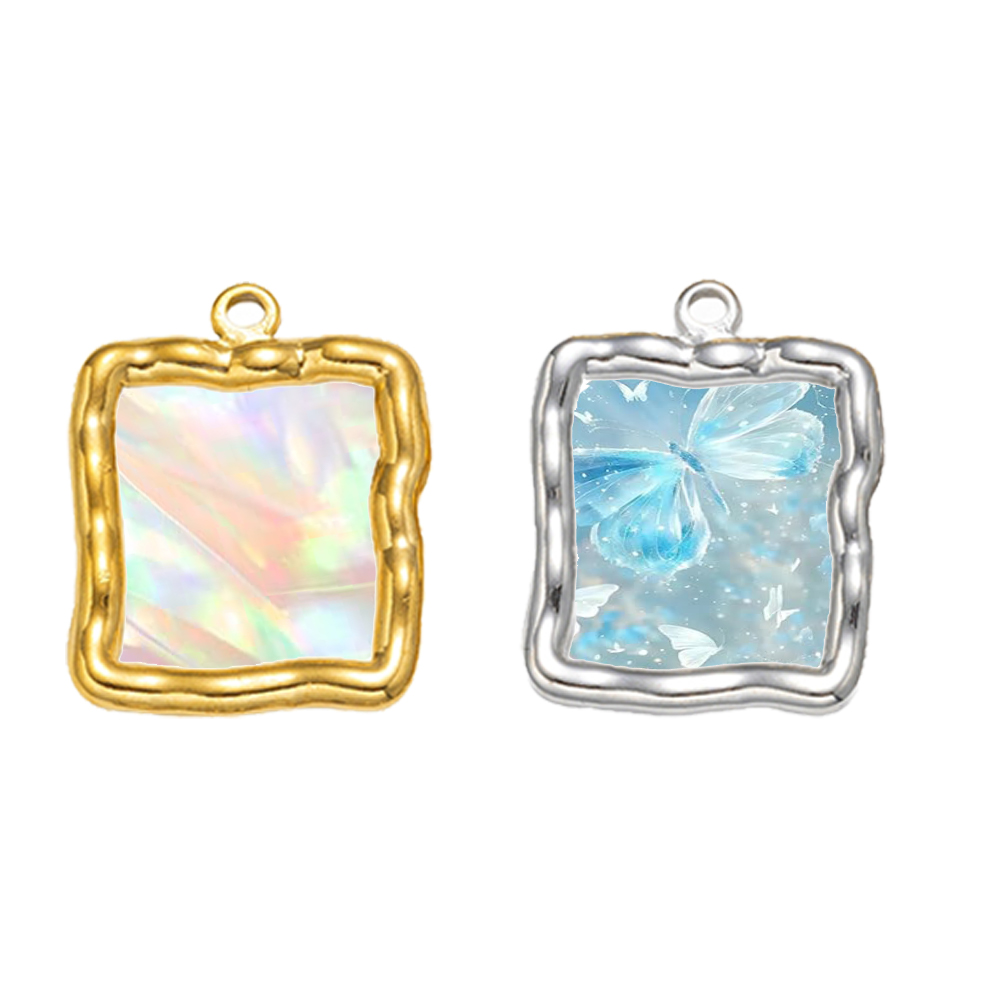 5 szt. Zawieszek ze stali nier – Resin Art Heart recenzja i cena