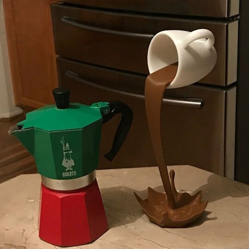 Rzeźba 3D w kształcie filiżank – Resin Art Pouring recenzja i cena