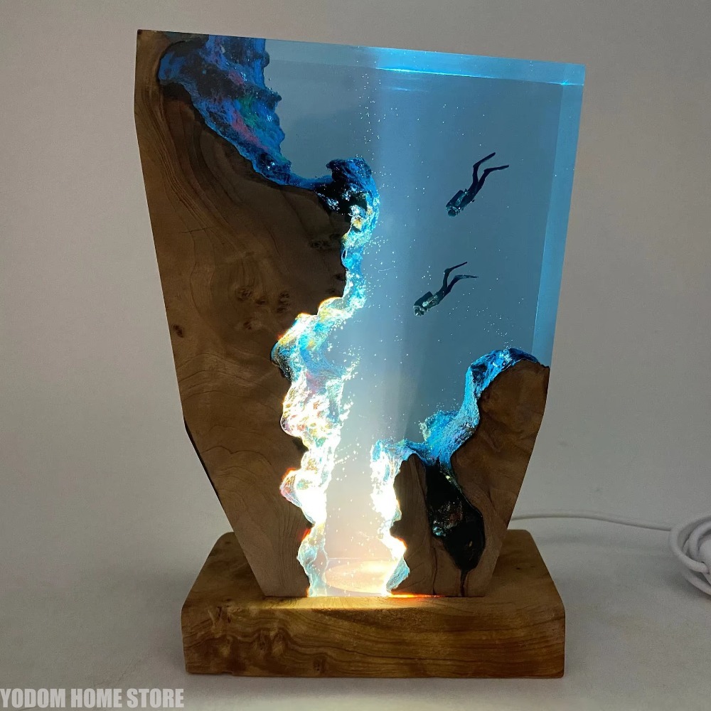 Nowa Lampka Stołowa z Żywicy z – Resin Art World recenzja i cena