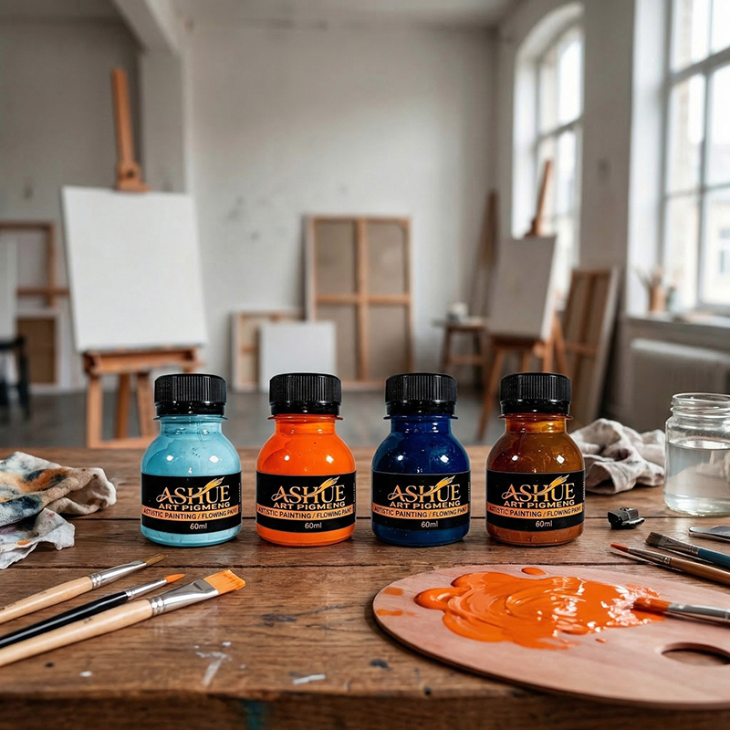 Zestaw farb akrylowych do pour – Resin Art Pouring recenzja i cena