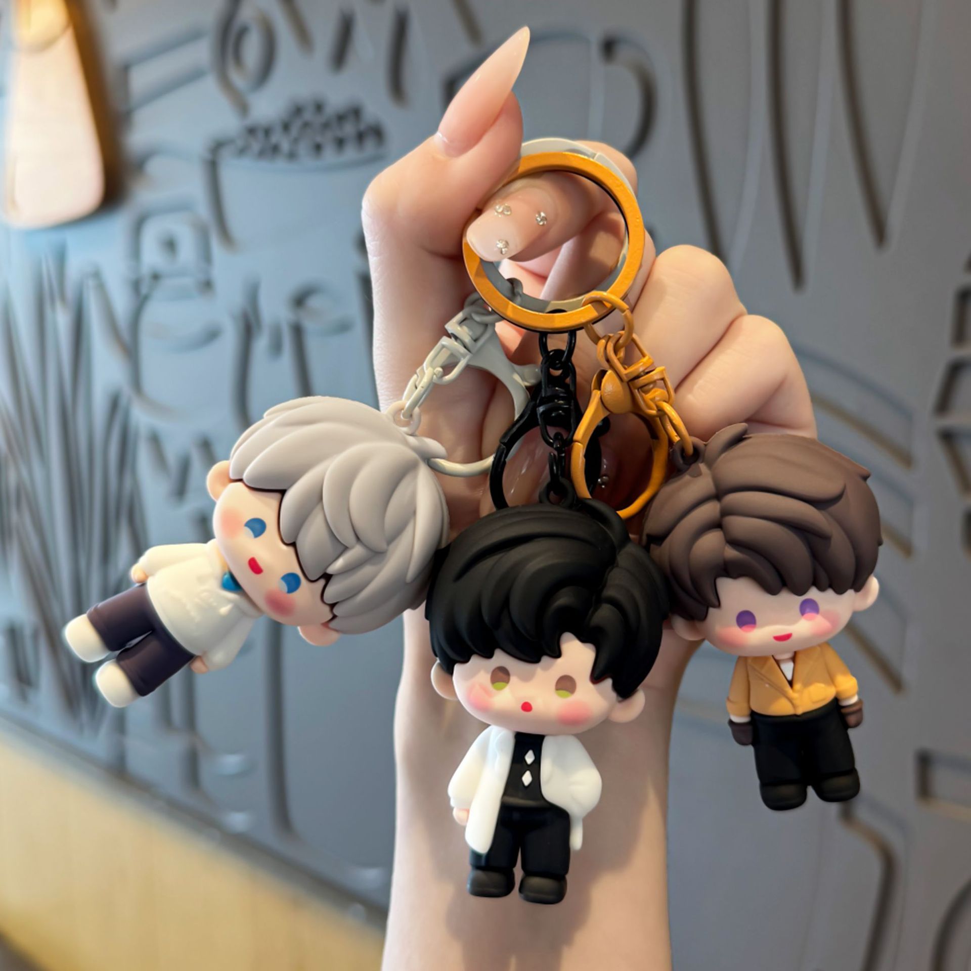 Breloczek z figurką Love and D – Resin Art Keychain recenzja i cena