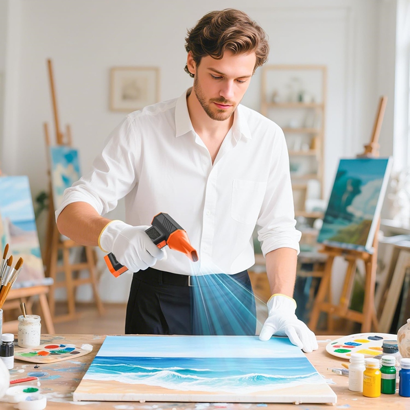 Bezprzewodowa dmuchawa do malo – Resin Art Pouring recenzja i cena