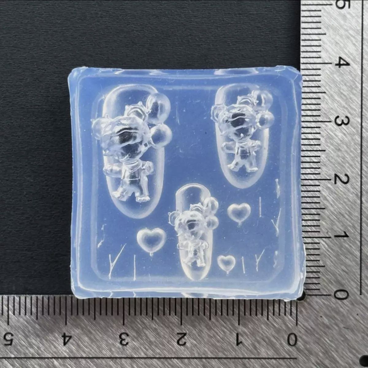 Szablony 3D do paznokci, urocz – Resin Art Templates Free recenzja i cena