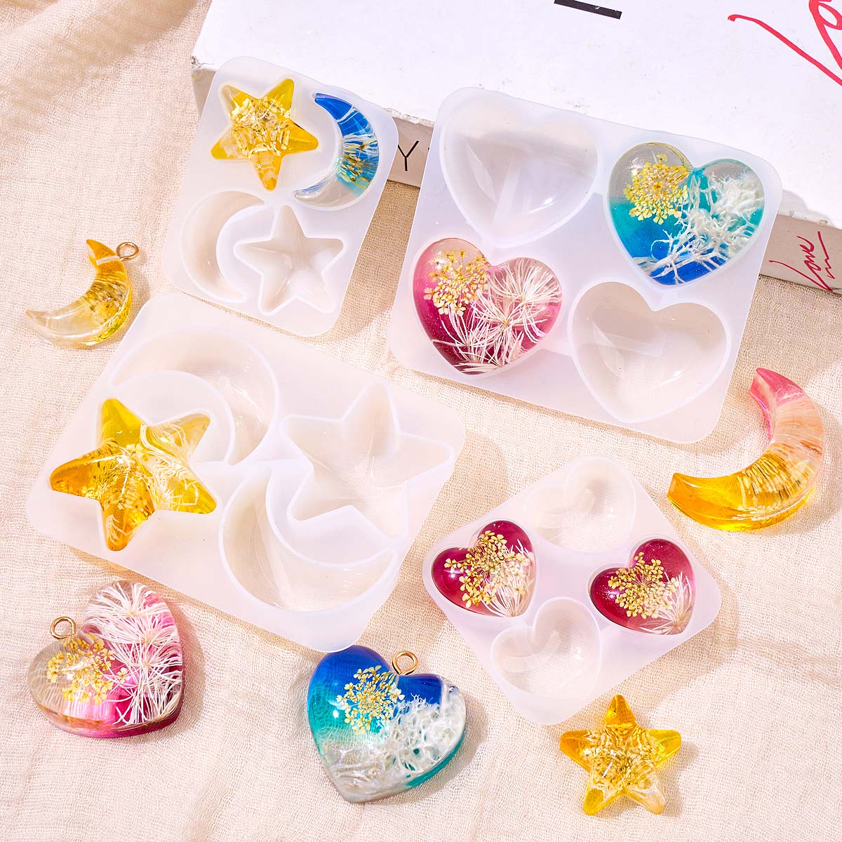 Forma silikonowa do odlewania  – Resin Art Heart recenzja i cena