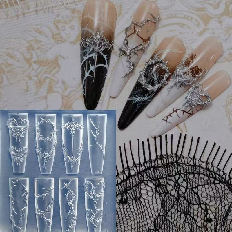 3D ciernie projekt paznokci fo – Resin Art Templates Free recenzja i cena