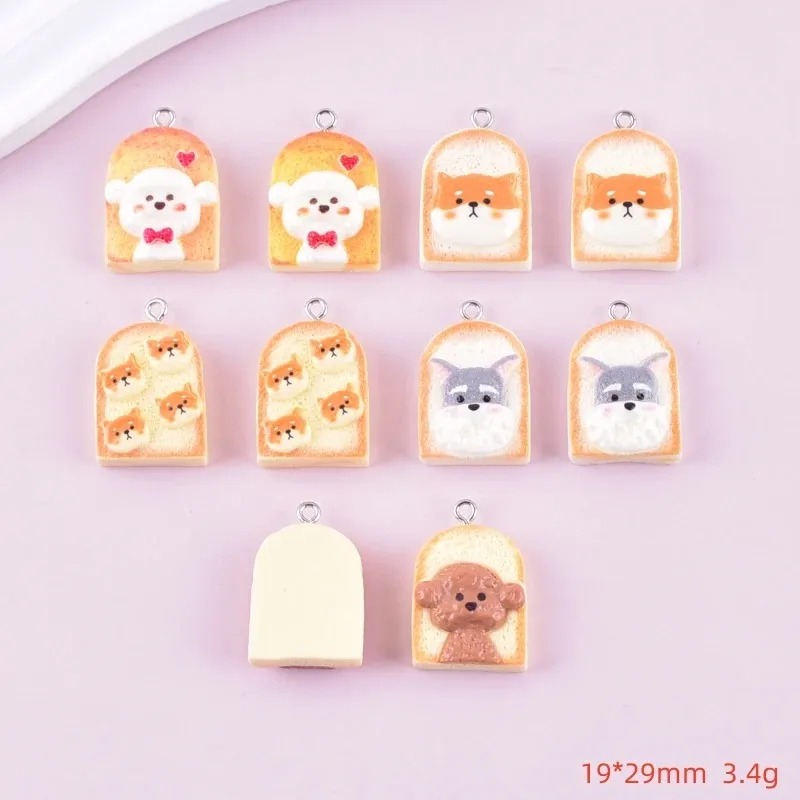 10 szt. Urocze zawieszki z żyw – Resin Art Keychain recenzja i cena