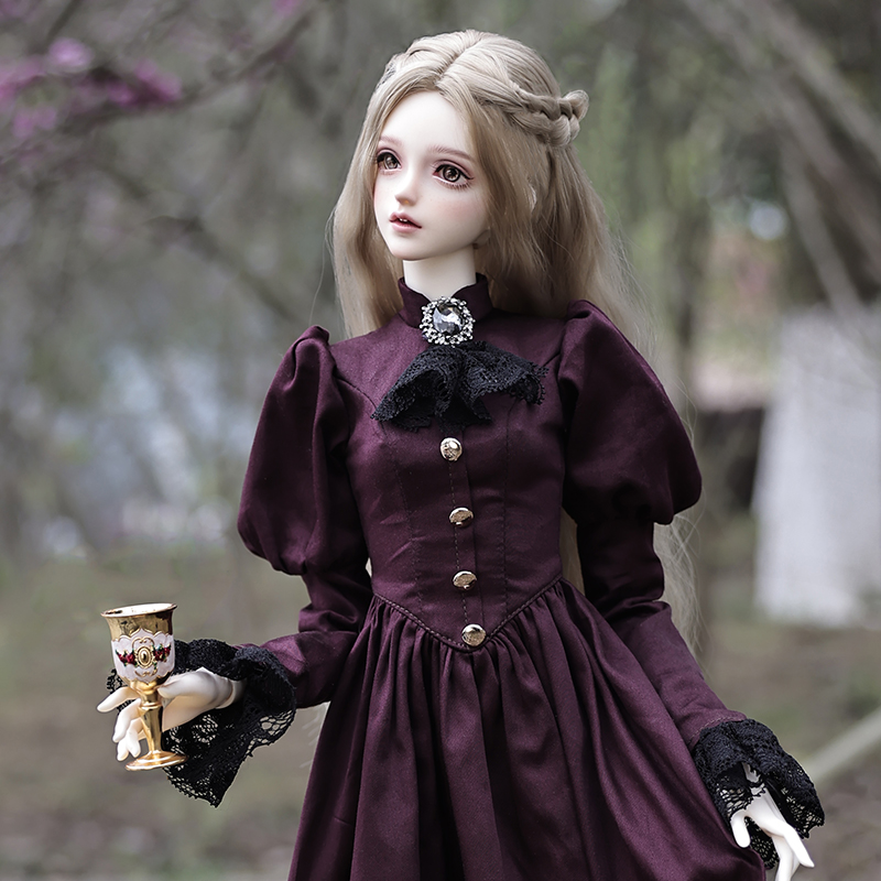 Elina BJD Doll 1/3 piękna eleg – Resin Art Purple recenzja i cena
