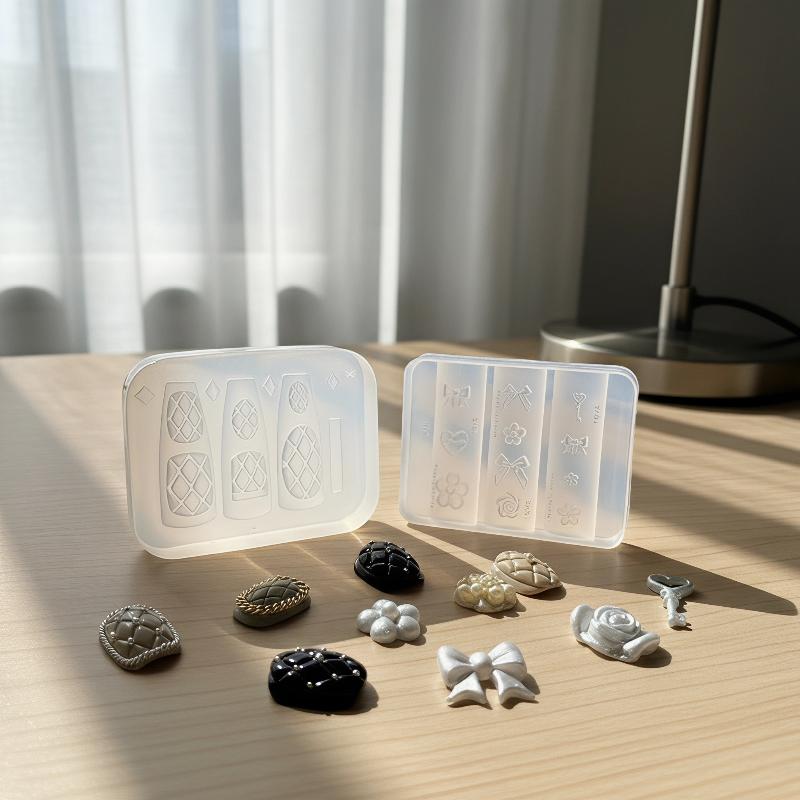 Silikonowe formy do paznokci,  – Resin Art Templates Free recenzja i cena