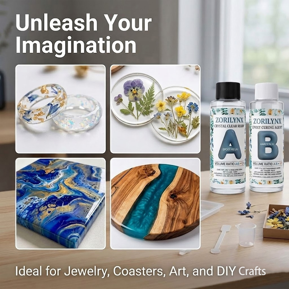 Zestaw żywicy epoksydowej Crys – Resin Art Pouring recenzja i cena