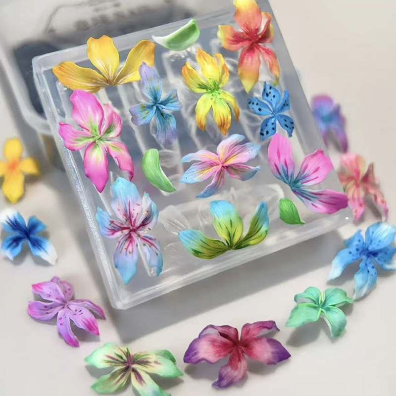 Formy silikonowe do paznokci 3 – Resin Art Templates Free recenzja i cena