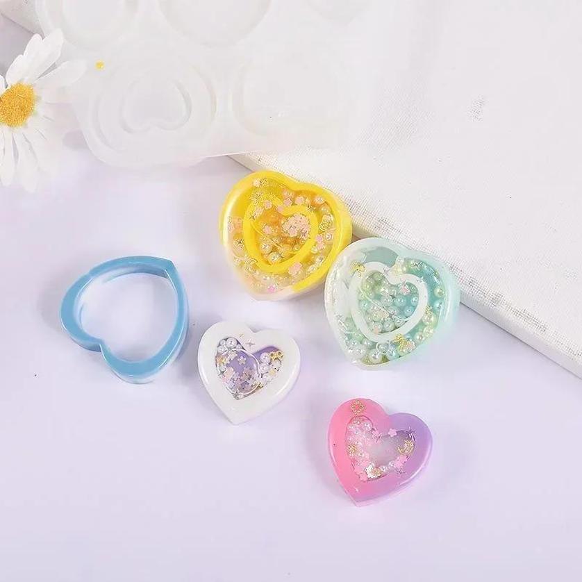 Shaker do żywicy formy silikon – Resin Art Heart recenzja i cena