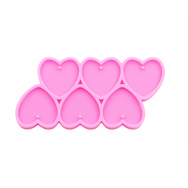 GJ-226 błyszczący kształt serc – Resin Art Heart recenzja i cena