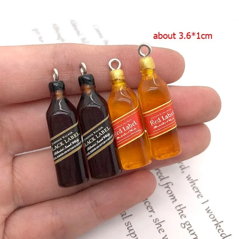 10 szt. Miniaturowe zawieszki  – Resin Art Keychain recenzja i cena