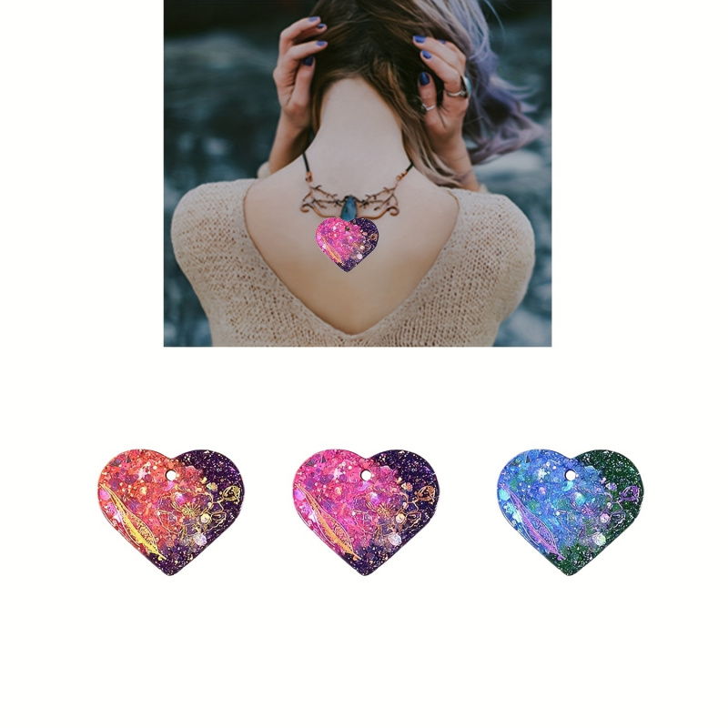 Zestaw 6 foremek z żywicy w ks – Resin Art Heart recenzja i cena