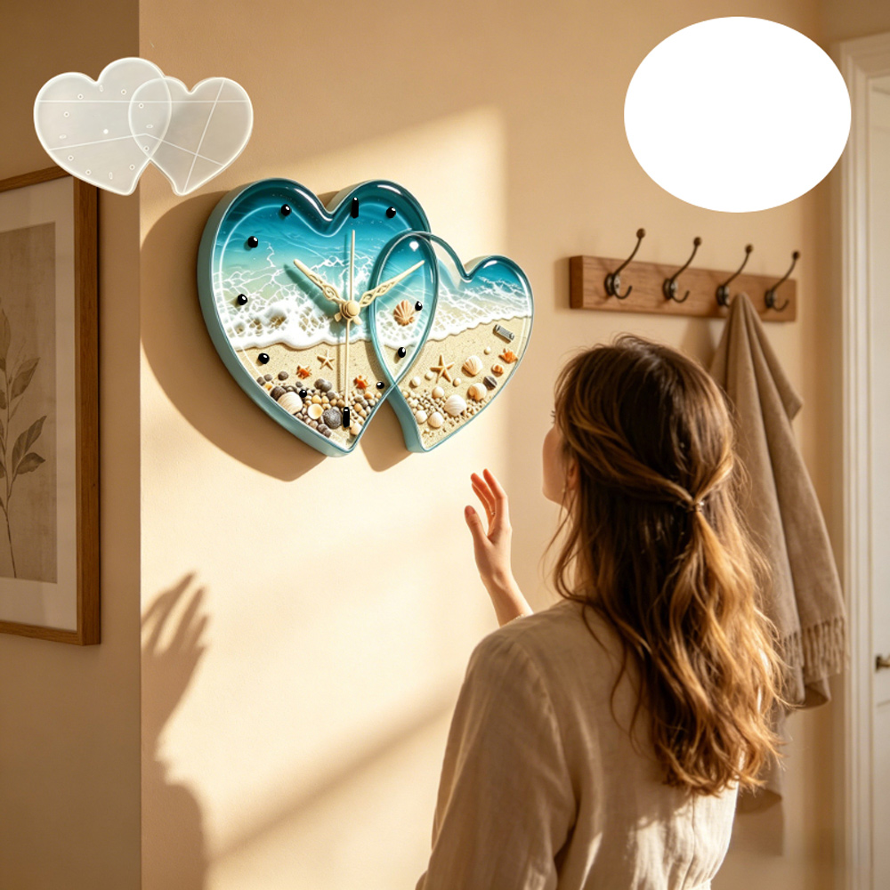 Forma silikonowa do żywicy w k – Resin Art Heart recenzja i cena