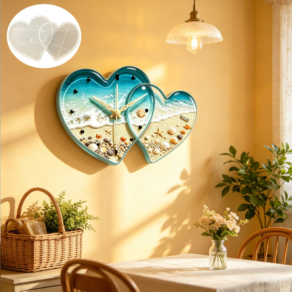 Forma silikonowa do żywicy w k – Resin Art Heart recenzja i cena
