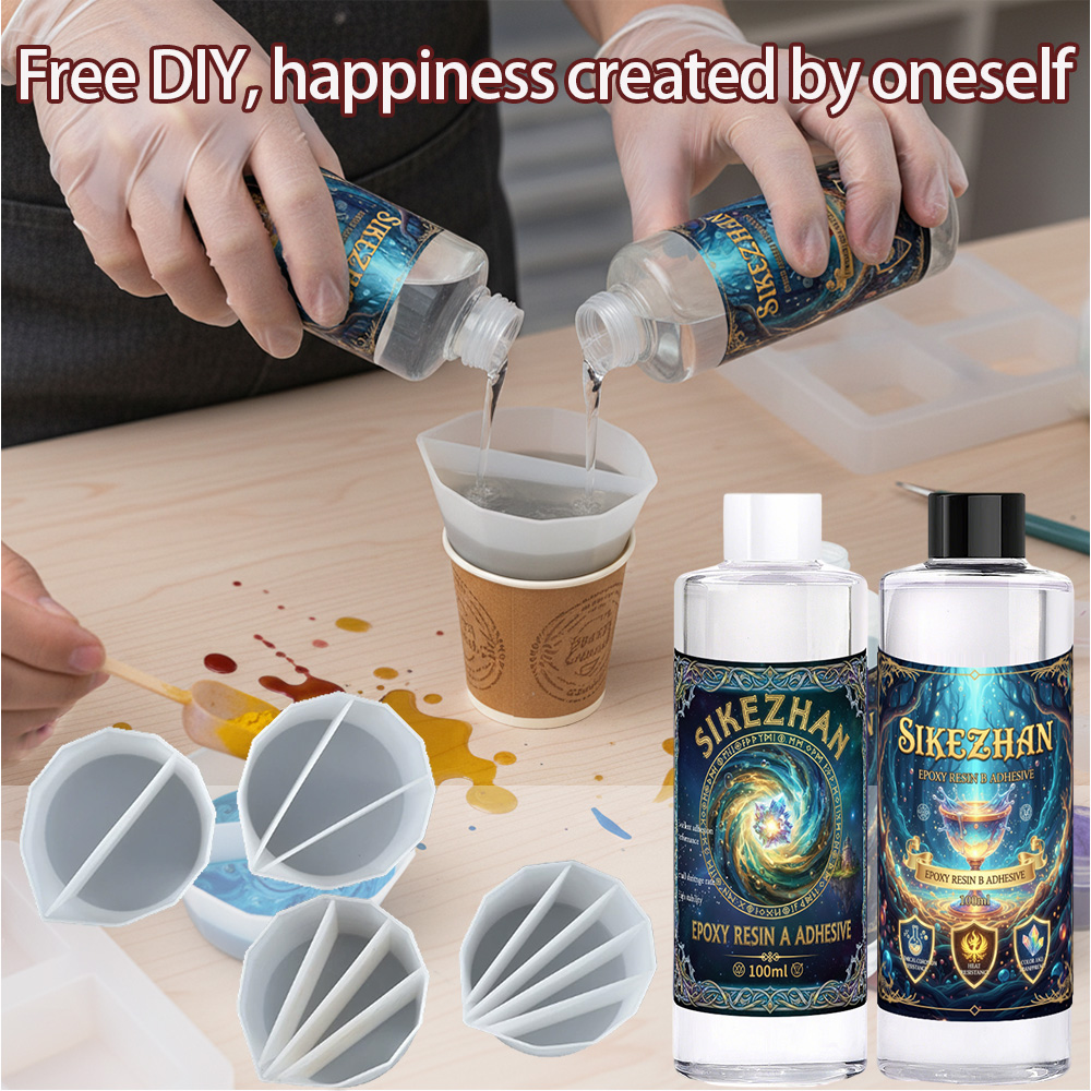 Zestaw żywicy epoksydowej z 4  – Resin Art Pouring recenzja i cena