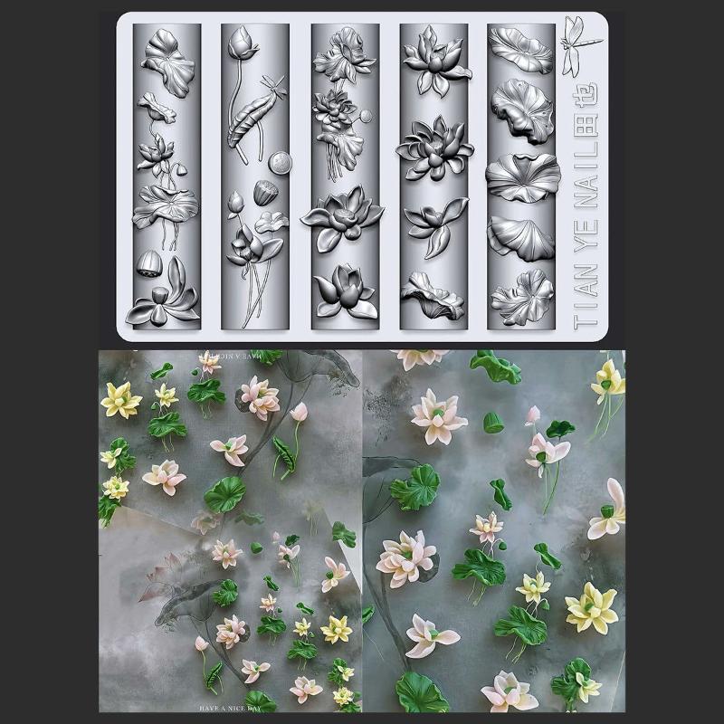 Formy do paznokci 3D z motywem – Resin Art Templates Free recenzja i cena