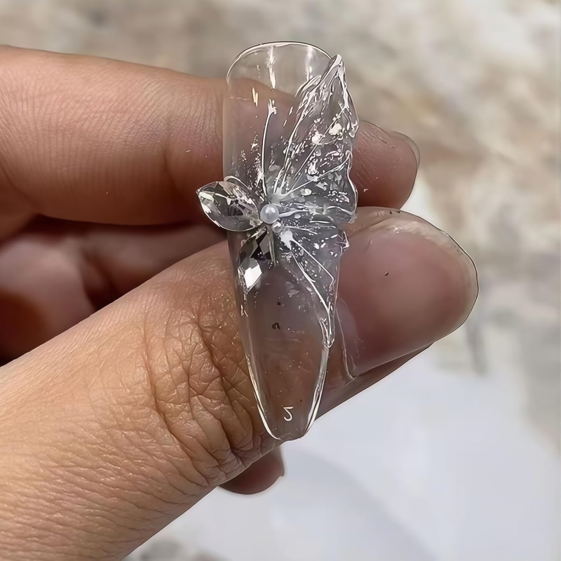 Formy do paznokci żelowych 3D  – Resin Art Templates Free recenzja i cena