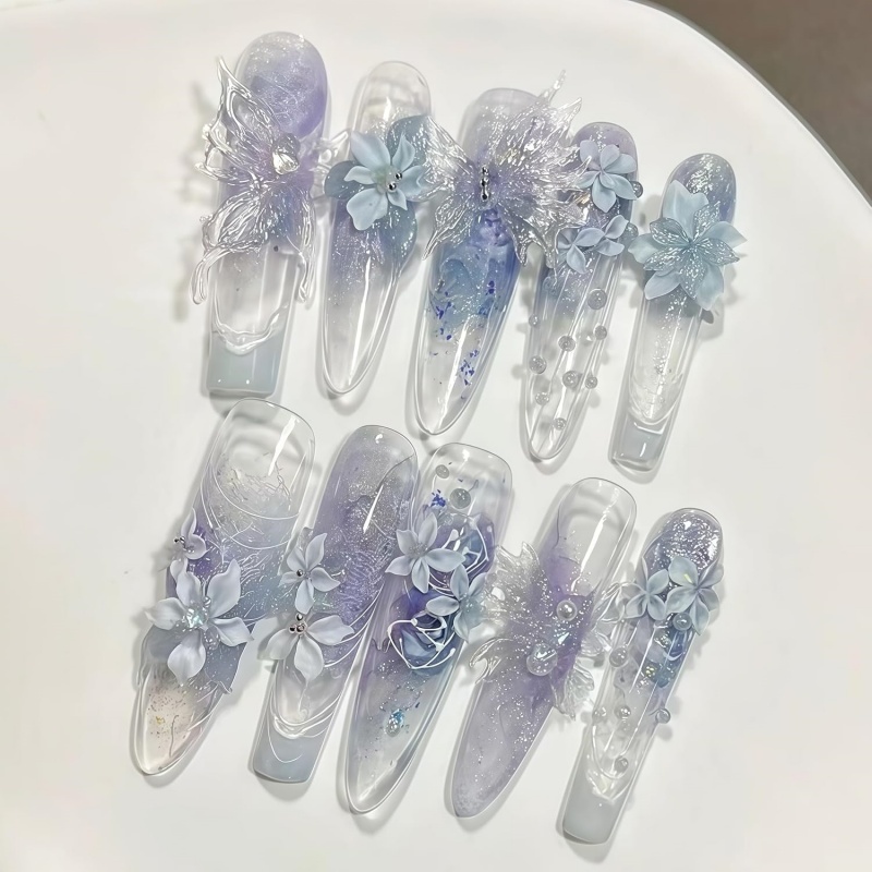Formy do paznokci żelowych 3D  – Resin Art Templates Free recenzja i cena