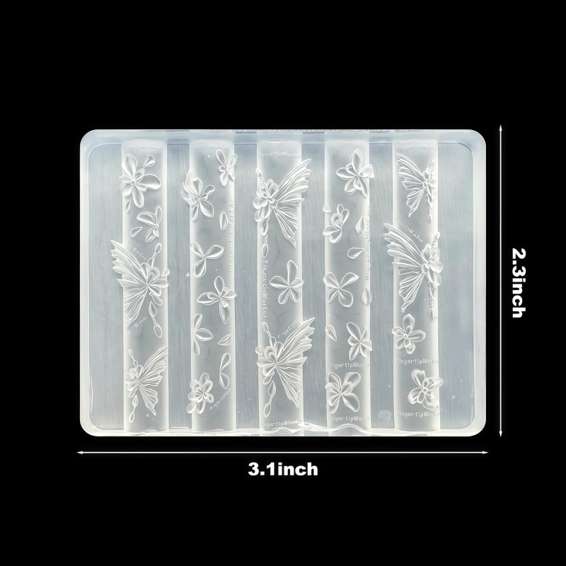 Formy do paznokci żelowych 3D  – Resin Art Templates Free recenzja i cena