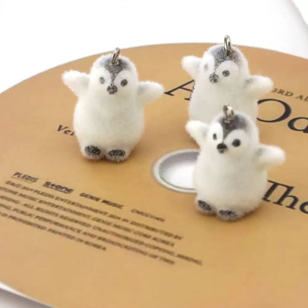 5 szt. Małe pingwiny z żywicy  – Resin Art Keychain recenzja i cena